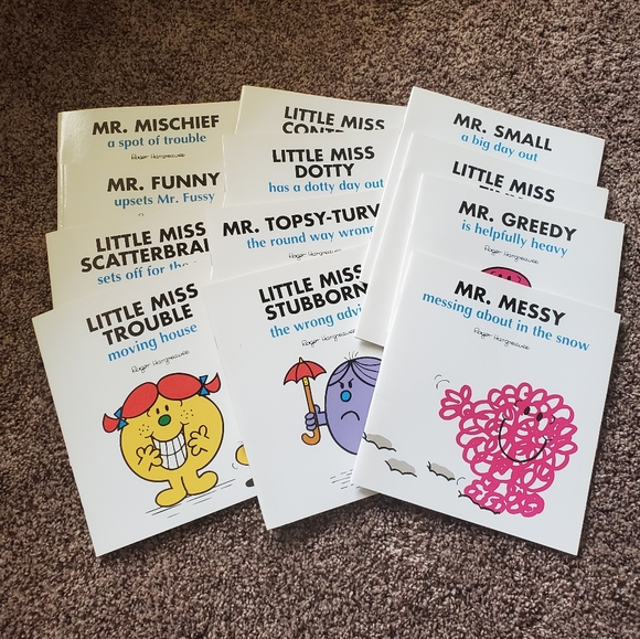 Other - Little Mr & Little Miss book collection